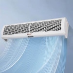 KBZZ 91.4cm(36인치) 화이트 에어 커튼 슈퍼 파워 3가지 스피드 상업용 실내 가정용 : GREAT STORE