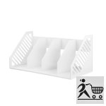 책꽂이 시 WH 4단 : 절약마트