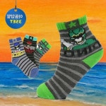 오키즈 [H1197] 파워다이노 양말세트 [3족 스타-14] 파워레인저 다이노포스 아동양말 : lookscode