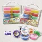 지아오 말랑프렌즈 클레이 10색 컬러점토 클레이만들기 : 지아오