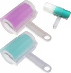 재사용 가능한 스틱 피커 클리너 보푸라기 롤러 애완동물 털 제거 브러시 먼지 제거기 천 옷 실내 세탁 가능 효율적인 다목적 1개 : 마이핫픽