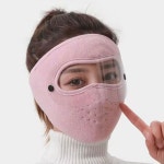 방한고글마스크 안면마스크겨울용 얼굴가리개 페이스 보온 일체형 : 링크투밸류
