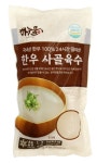 [한우사골육수 500g] 하누물 고기터미널 진한 사골곰탕 곰국 아기 사골국 밀키트 냉동 : 고기터미널