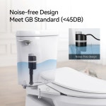 R&T A1350 조용한 변기 충전 밸브 범용 탱크 부품 교체 물 절약 수리 키트 A1250L : 헬로줄라이팩토리