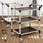 고급형 서빙카트 중형 2단/3단 업소용핸드카 당용운반 서빙카트식qrs210 : 미미샵S