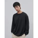 제네럴아이디어 generalideastandard MAN 히트젯 라운드넥 티셔츠 BLACK SBE3U01008 : 오로리엘