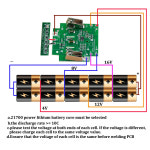 Doscing 21700 BAT618 18V 라이온 배터리 플라스틱 케이스 Bosch BAT610 BAT609 BAT618G 용 PCB 충전 보호 회로 기판 쉘 : 누리마루25