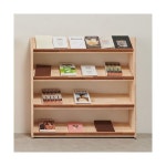 H6709 4단 삼나무 선반책장 1150 1color : 우수생활