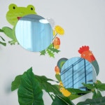 마루별 2종 아크릴 동물거울wxy096 : 핑크미Z