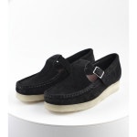 CLARKS 클락스 WALLABEE T-BAR BLACK SUEDE 26175666 왈라비 T바 블랙 스웨이드 676188 : 메이센셜마켓