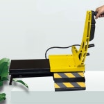 타이어 밸런싱 머신 카센터 공업사 정비소 휠 지지대 노란색 : 형남상사