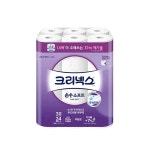 크리넥스 천연펄프 3겹 순수소프트, 37m, 24롤, 1개 : 푸드앤헬스