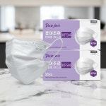 국내산 KF94 덴탈형 안면부코팅 마스크 대형  100개 : 월드딜링