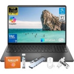 델 Inspiron 16 터치스크린 노트북 인텔 10코어 7 150U 최대 54 GHz 32GB DDR5 2TB SSD 16인치 FHD+ 30 32 GB RAM | 2 TB SSD... 