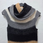 BENETTON 조끼겸 원피스 여 S J5944 : 스카이빈티지