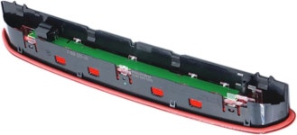 골프 6 Mk6 폴로-6R 12-16 서드 브레이크 하이 마운트 스톱 라이트와 호환되는 COZMWYTLK 자동차 LED 리어 라이트 : 제이픽스튜디오