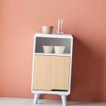 뚜기쩡이 G2106 400 스몰 틈새 수납장 거실수납장 : 뚜기쩡이