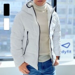 WSJ206 다운라이크 스톰핏 후드 패딩 남성 따뜻한 점퍼 편안한 착용감 경량 방풍 : Tasty Fit