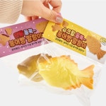 12개 색랜덤 붕어빵 스퀴시 말랑이 세트 장난감 빵 쫀득 찐드기 스트레스볼 스퀴시볼 : 지엔문구