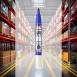 유성매직 청색 12개입 금속 인테리어 라벨 스케치북 : 록 키