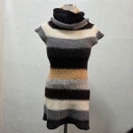 BENETTON 조끼겸 원피스 여 S J5944 : 스카이빈티지