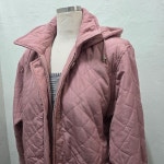 ISK JAPAN 복고풍 누빔 패딩 여 66/77 J5946 : 스카이빈티지