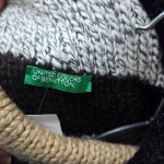 BENETTON 조끼겸 원피스 여 S J5944 : 스카이빈티지