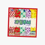 색종이 과일무늬 딸기 수박 포도 파인 패턴 종이접기 미술놀이 창작활동 유치원 어린이집 : 모모스윗홈