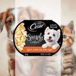 강아지 캔사료 닭고기야채 37g 고급 건강식 혼합급여 애견 : 플 레 임