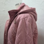 ISK JAPAN 복고풍 누빔 패딩 여 66/77 J5946 : 스카이빈티지