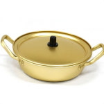 추억의 찌개냄비 18cm 양푼 양은 황 : 베젤가든