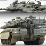 메르카바 프라 모델 밀리터리 메르카바 전차 이스라엘 조립식 탱크 : 본사이 스토어