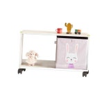 뚜기쩡이 H6386 1단 1칸 바퀴형 책장 책장수납함 책보관 : 뚜기쩡이