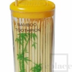 만평이 대나무 이쑤시개 4통 양면요지 업소용요지 : 만평이