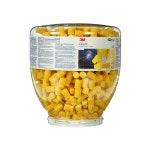 3M 이어플러그 E-A-R 클래식 원터치 리필 391-1001 일회용 500쌍 병 코드 없음 소음 감소 등급 29dB NRR 폼 레귤러 사이즈 롤다운 ANSI... 