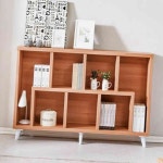 뚜기쩡이 H6252 와이드 책장 사무용책장 인테리어책꽂이 예쁜책꽂이 : 뚜기쩡이