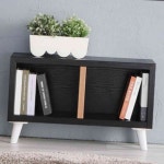 뚜기쩡이 H6207 2칸 1단 거실 책장 840 작은책장 서재인테리어 : 뚜기쩡이