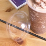 캐럿 C-KDL1045 104.5mm PET 돔 뚜껑 (600개 케이스) : DK 글로벌 트레이