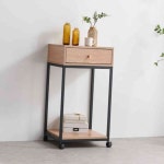 뚜기쩡이 G8160 스틸 이동식 서랍협탁 470 카페테이블 철제모듈 : 뚜기쩡이