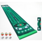 실내 미니 골프게임 타석 훈련 매트 가정용 내기 퍼팅 연습기 스윙 연습매트 : 다르긴달랏