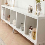 뚜기쩡이 H6601 2000 1단 5칸 거실장겸 책꽂이 거실서랍장 거실낮은수납장 낮은수납장 : 뚜기쩡이