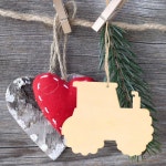 DIY우드커팅 45pcs 미완성 나무조각 농장동물 모양 공예재료 : 더봄06