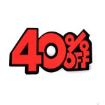 더가 행사가 표시판 쇼카드 : 더불어가게