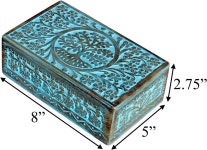 우디24into7 원목 보석함 중형 보관함 장식용 선물용 box56 : 더봄06