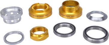 Tange MX320 헤드셋 올드 스쿨 BMX 1인치 나사형 32.7mm 컵 골드 TAS2956 : Suit-Kr