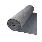 매트 미끄럼방지 바닥 두꺼운 축하 논슬립 부직포 그레이 소프트 일회용 : 씨유니