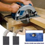 마키타 1805B 1806B 2400B 2414 LH1040 원형 톱 교체 예비 부품과 호환되는 CB153 카본 브러시 6.5x13.5x16mm 2쌍 제작 디어 창출... 