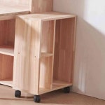 뚜기쩡이 H6991 삼나무 이동식 다용도 수납장 480 주방정리장 : 뚜기쩡이