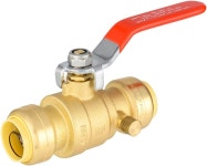 (2팩) 배출 분리 클립 도구 포함 EFIELD 3 /4인치 푸시핏 풀... UPC 인증 (PF-VALVE069-2PCS) Pack of 3/4 Inch Drop Ear : 마모루하우스