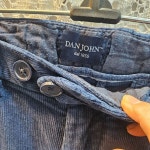 DAN JOHN 수입 코듀로이 바지 공용 33 J5950 : 스카이빈티지